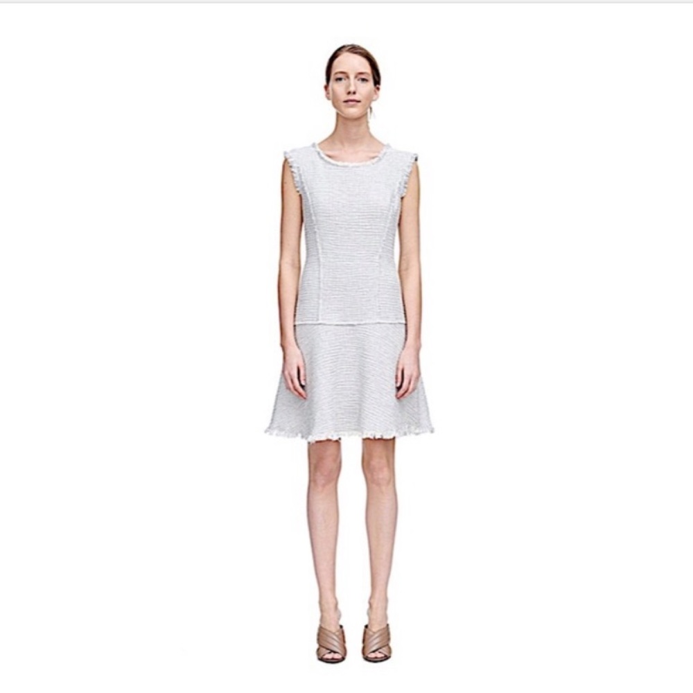 Rebecca Taylor boucle fit and flare dress